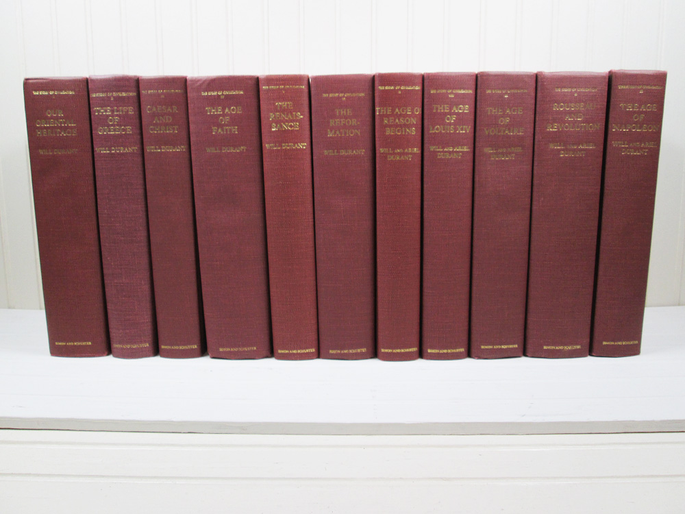 Vintage The History Of Civilization Set Durant