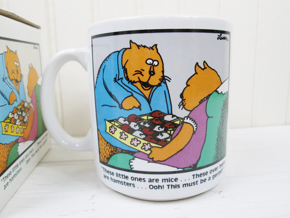 Vintage The Far Side Coffee Mug In Box