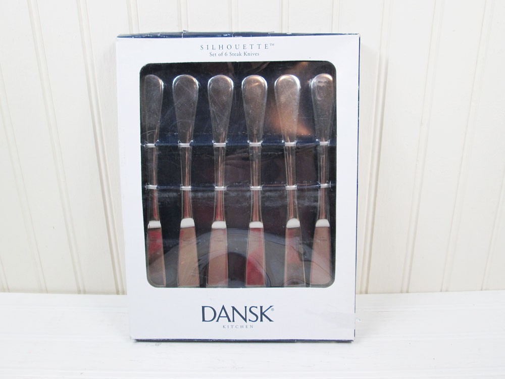 Dansk Silhouette Stainless Steak Knife Set