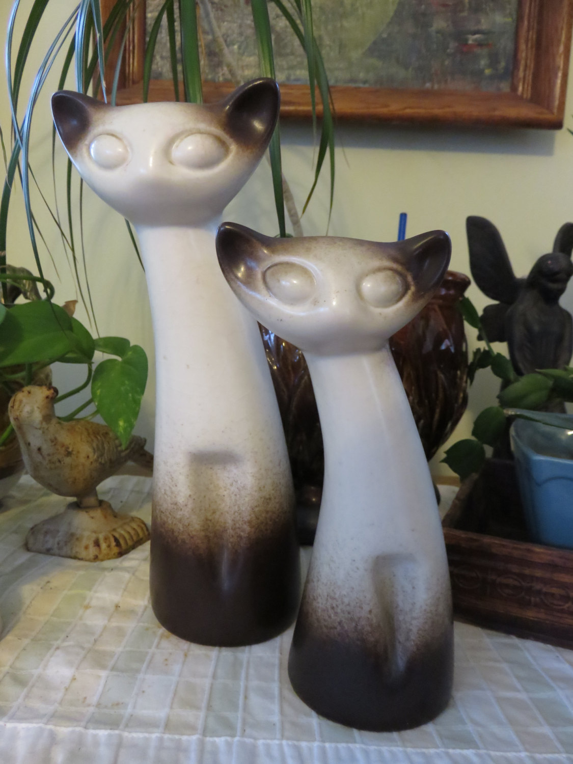 howard pierce cat figurines