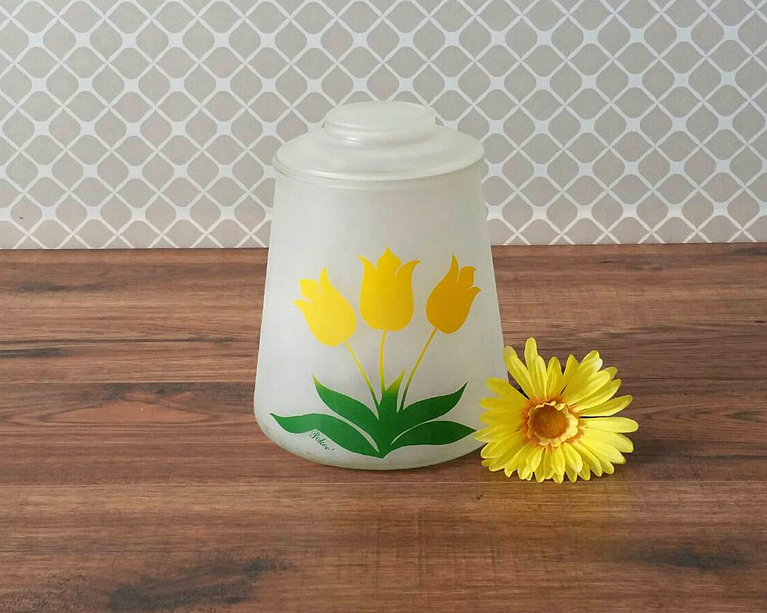 bartlett-collins-yellow-tulip-cookie-jar